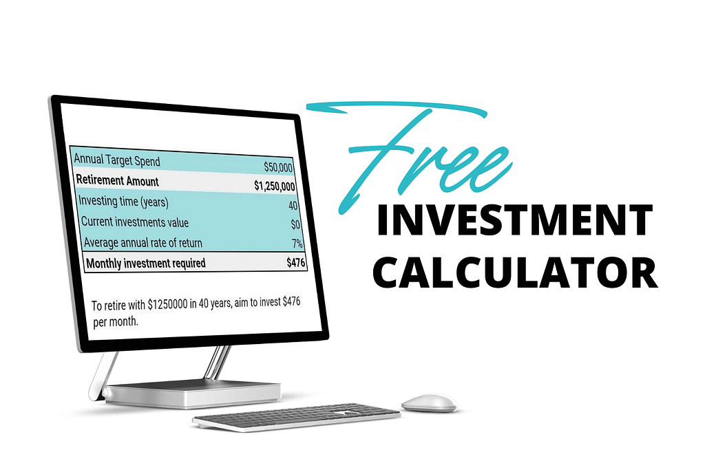 Free investment calculator from health self and wealth at healthselfandwealth.com.