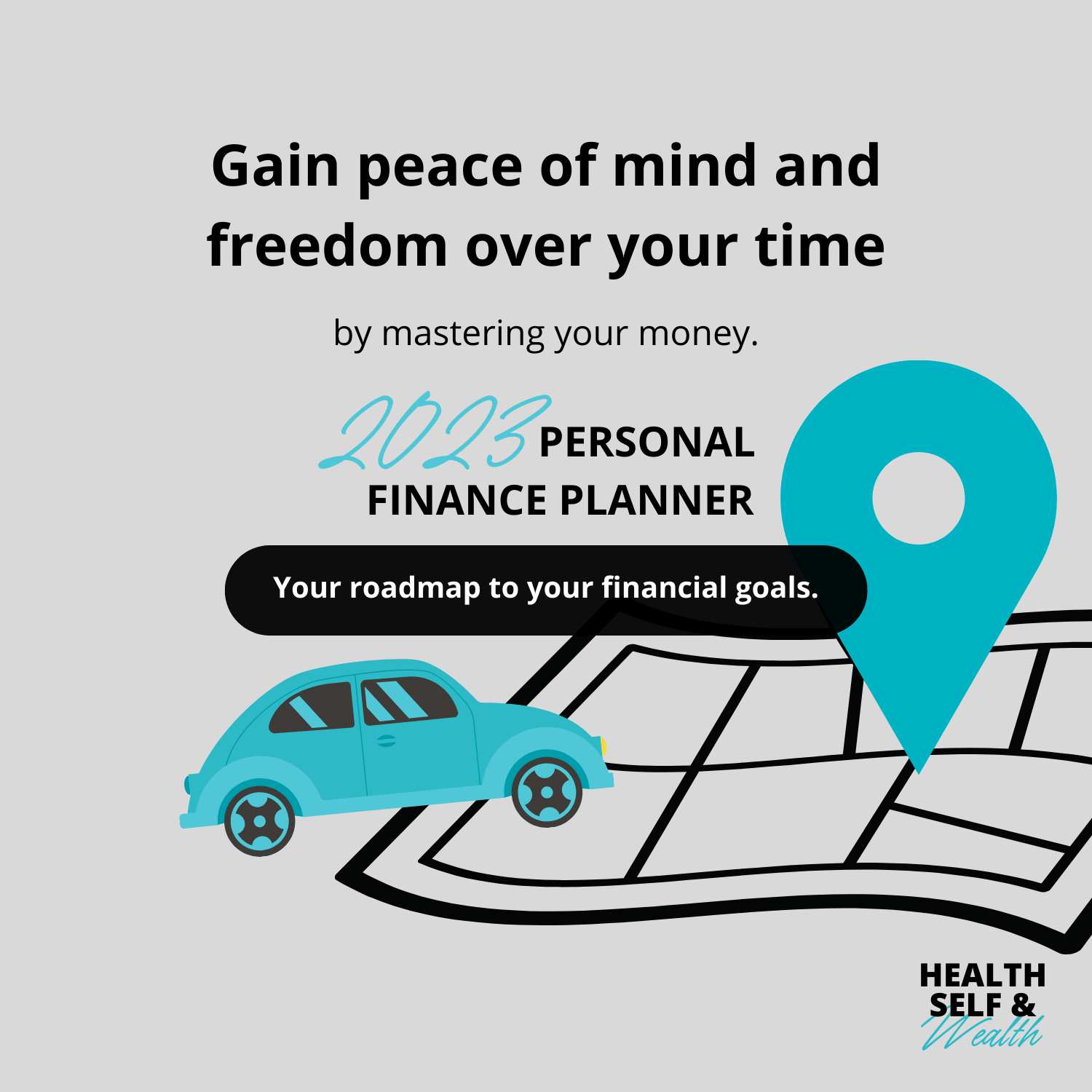 Personal Finance Planner 2023 Health Self and Wealth