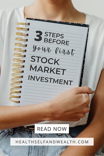 3 steps before your first stock market investment. read now at healthselfandwealth.com